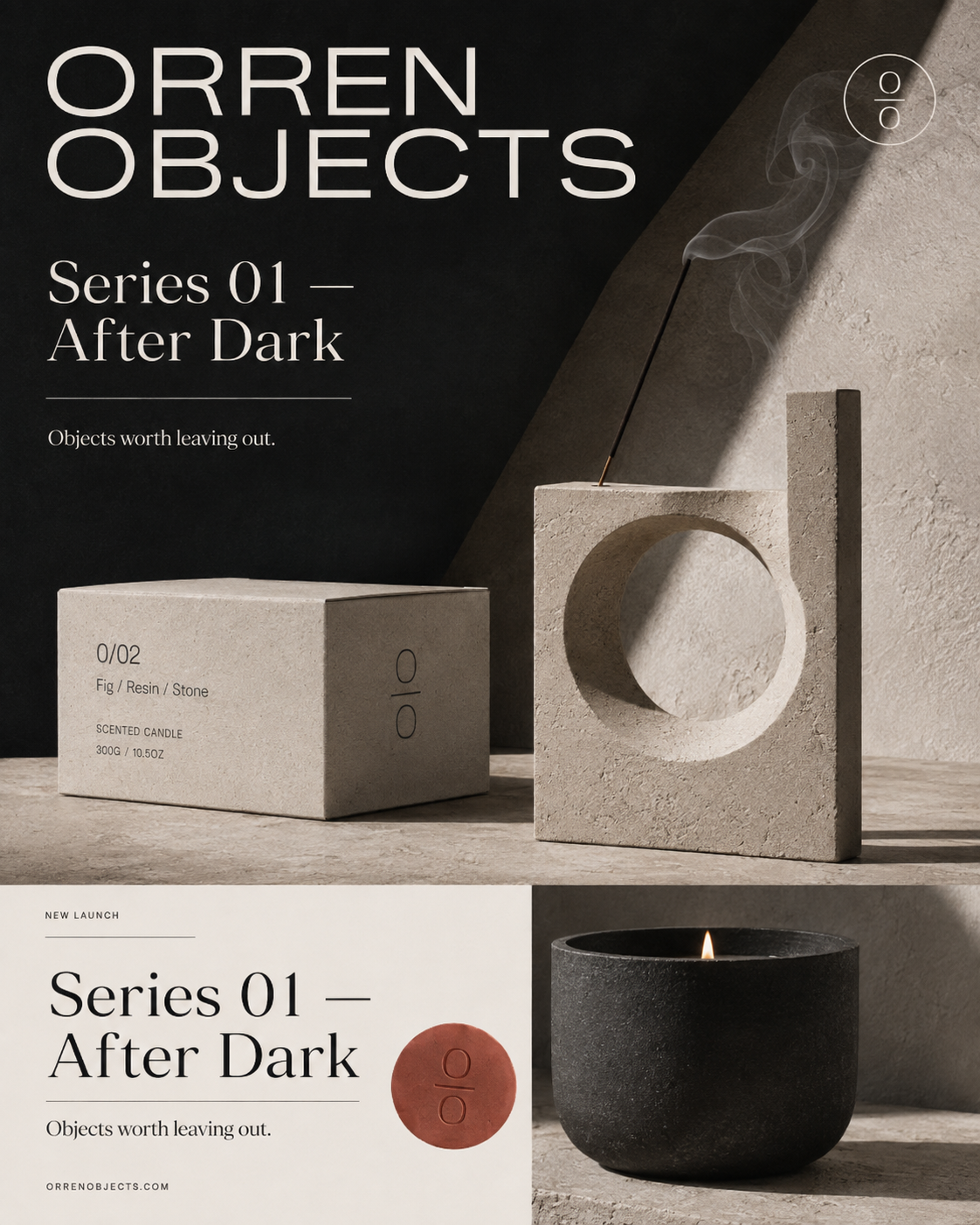 Orren Objects campaign and visual identity concept